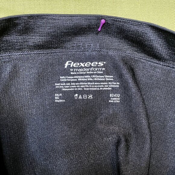 Maidenform Flexees Firm Control Shaping Seamless Hi-Waist Brief Black Size XXL - Picture 3 of 3